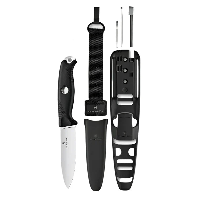 VICTORINOX VENTURE PRO BLACK KNIFE SET 3.0903.3F boatyardmalaysia