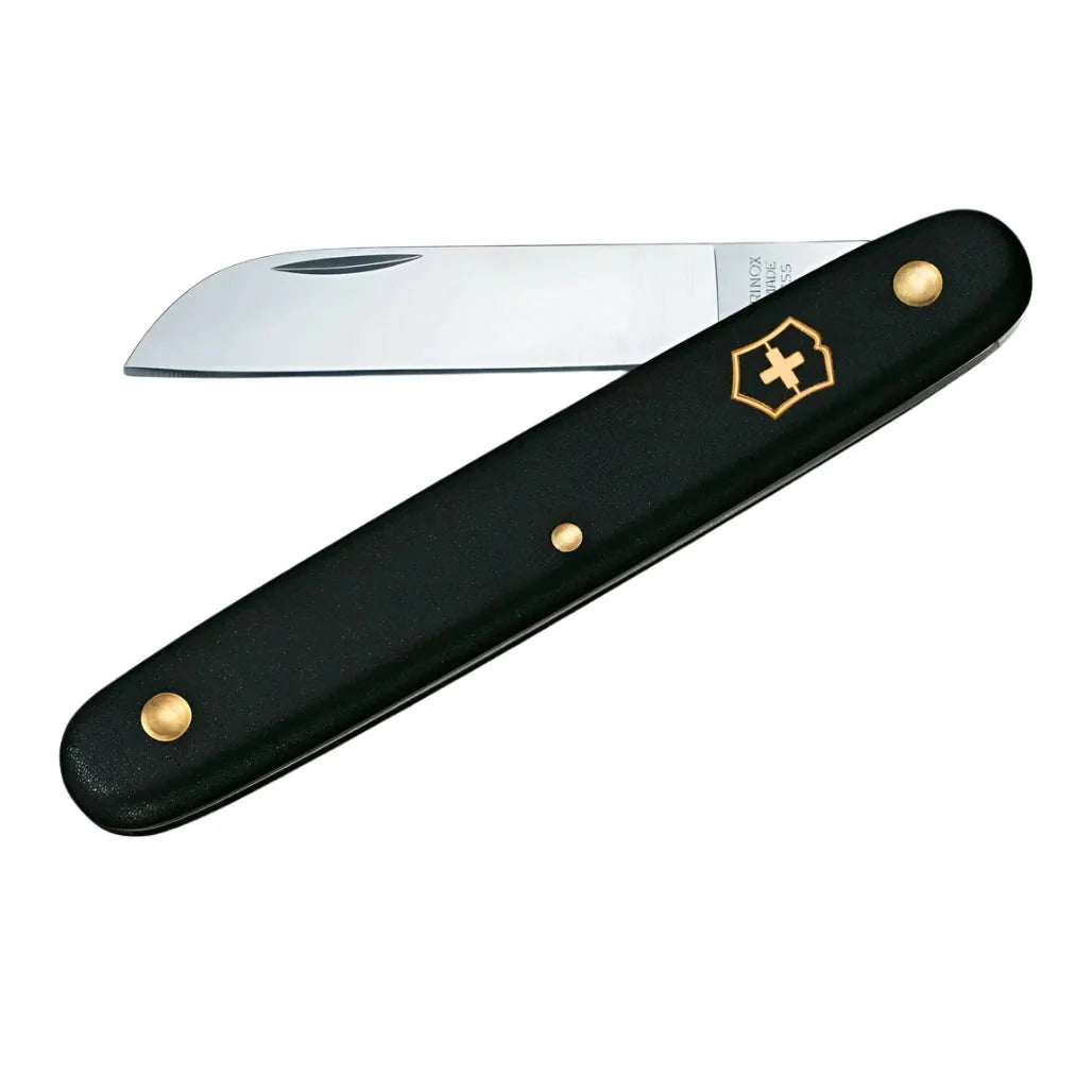 VICTORINOX FLORAL KNIFE BLACK 3.9050.3B1 boatyardmalaysia