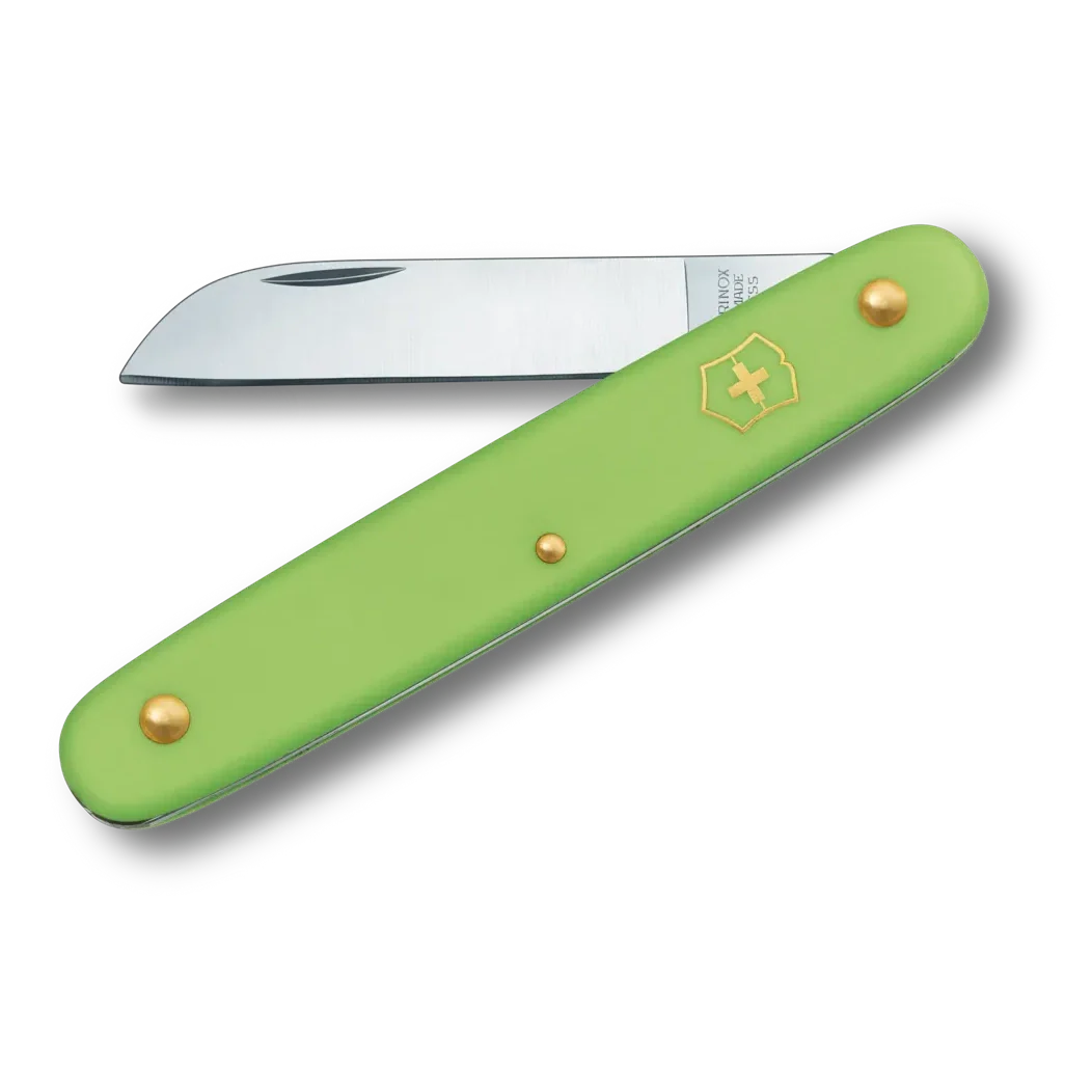 VICTORINOX FLORAL KNIFE LIGHT GREEN 3.9050.47B1 boatyardmalaysia