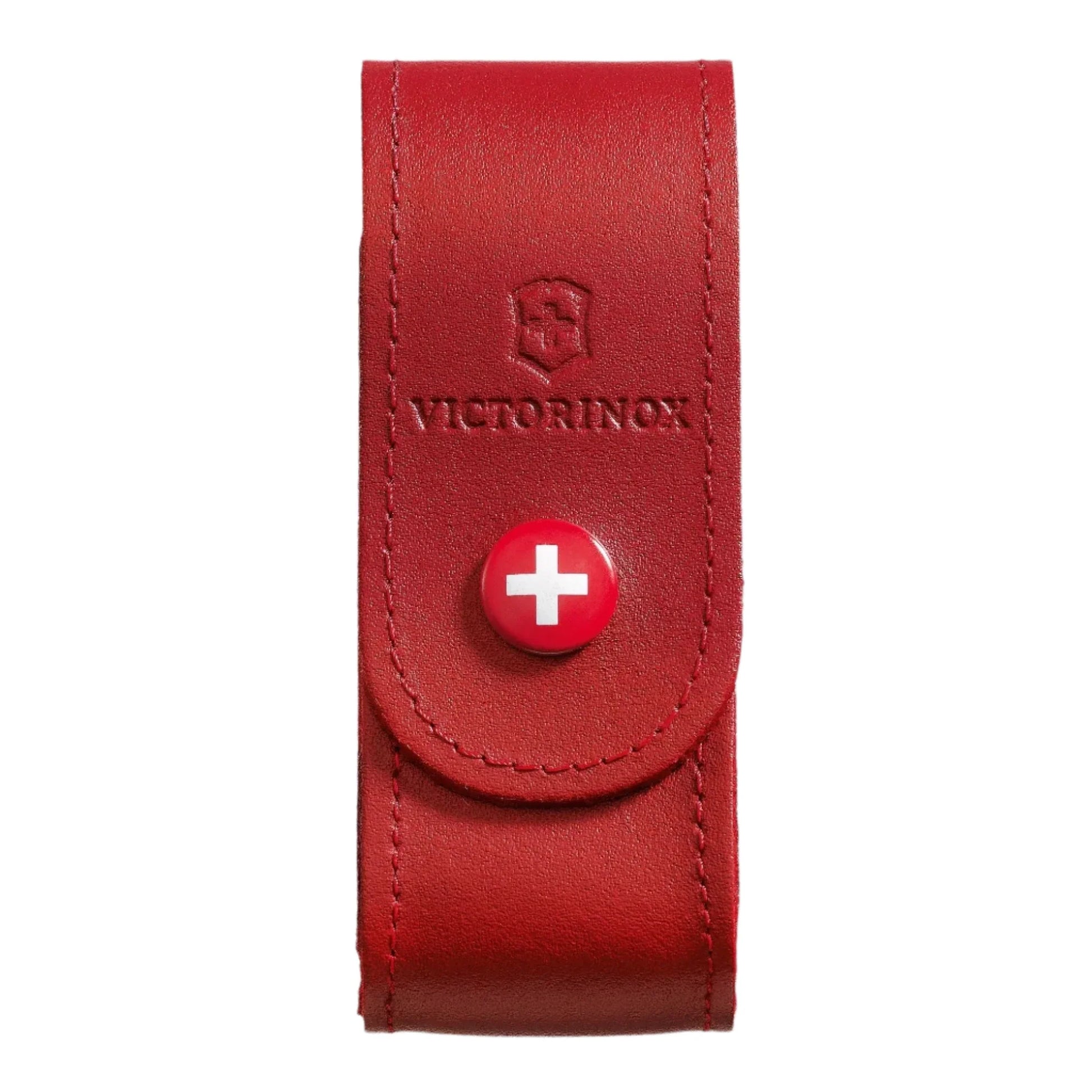 VICTORINOX LEATHER POUCH RED 4.0520.1 boatyardmalaysia