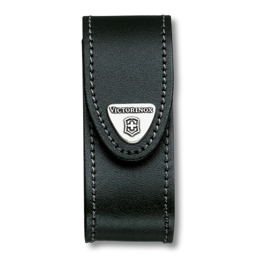 VICTORINOX LEATHER POUCH BLACK 4.0520.3 boatyardmalaysia