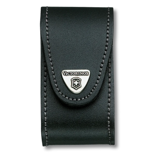 VICTORINOX LEATHER POUCH BLACK 4.0521.3 boatyardmalaysia