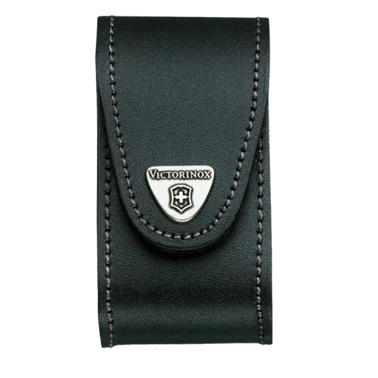 VICTORINOX LEATHER POUCH BLACK 4.0521.31 boatyardmalaysia