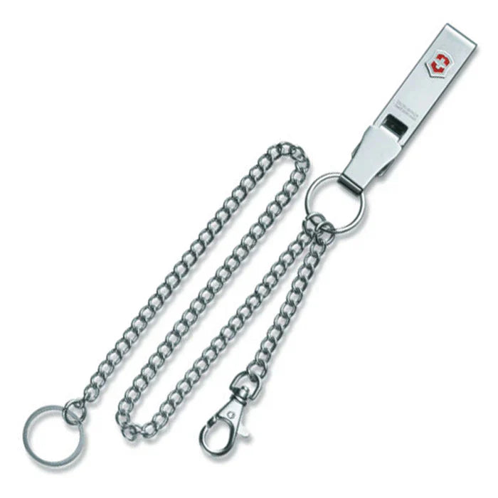 VICTORINOX BELT MULTICLIP W CHAIN KEYRING 4.1860 boatyardmalaysia