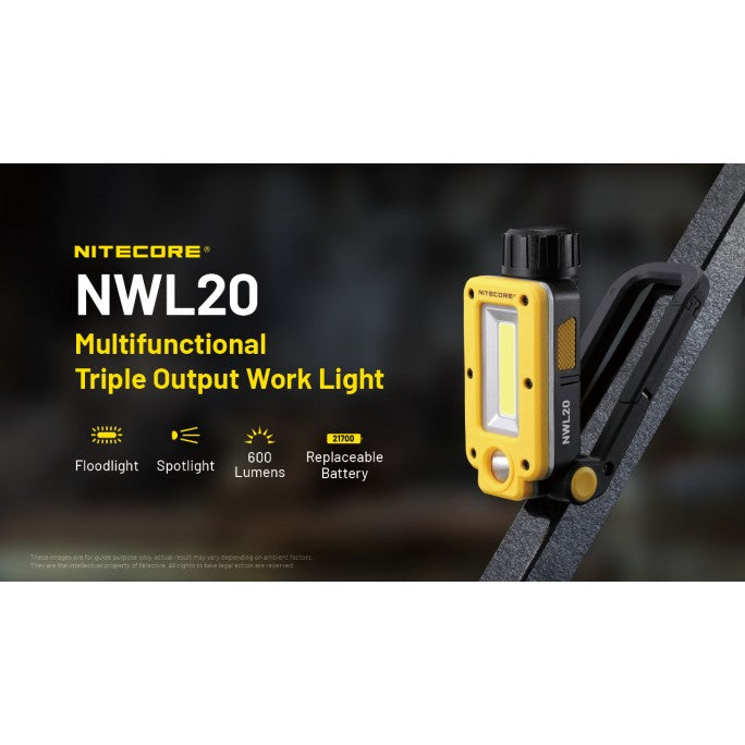 NWL20 Multifunctional Work Light boatyardmalaysia