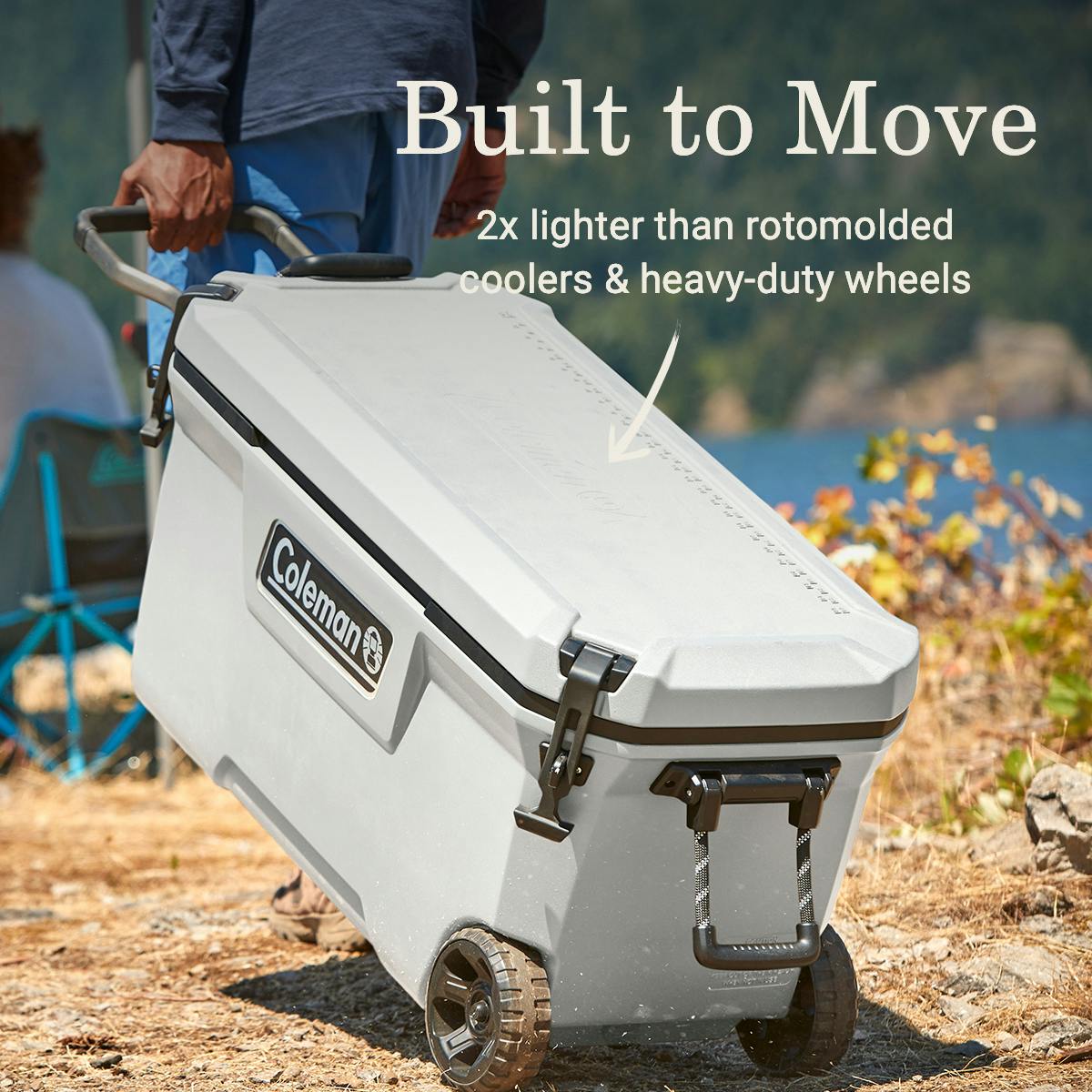 Convoy™ Series 100-Quart Cooler With Wheels