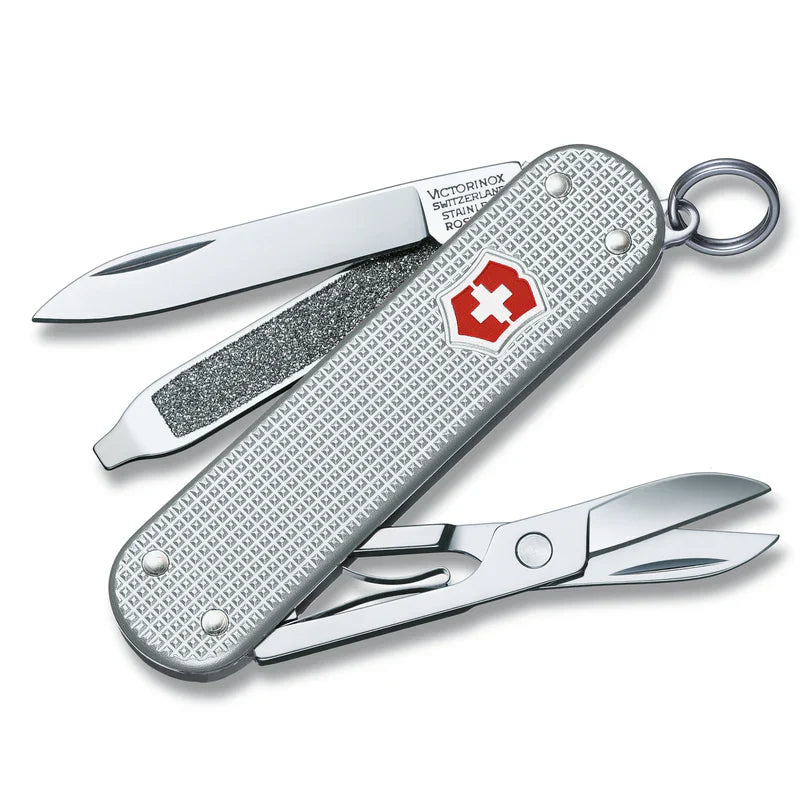 VICTORINOX CLASSIC ALOX SILVER 0.6221.26 boatyardmalaysia