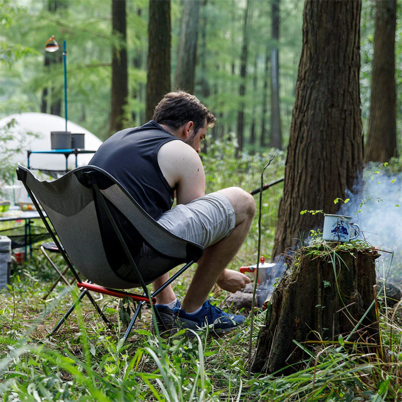 Aluminium Folding Moon Chair Chairs by Naturehike | campsifu