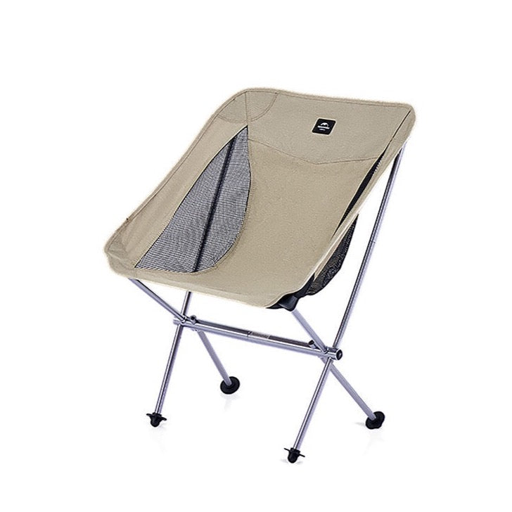 Aluminium Folding Moon Chair Dune Brown Chairs by Naturehike | campsifu