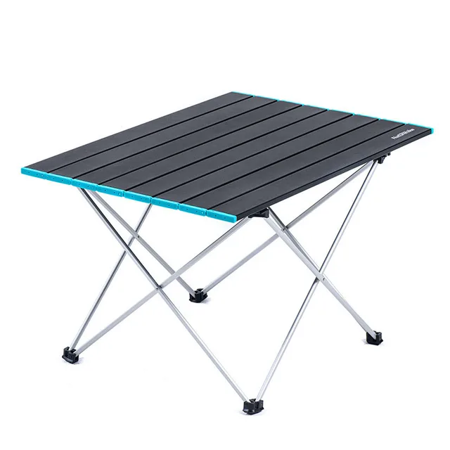 Aluminum Alloy Folding Table Black L Tables by Naturehike | campsifu