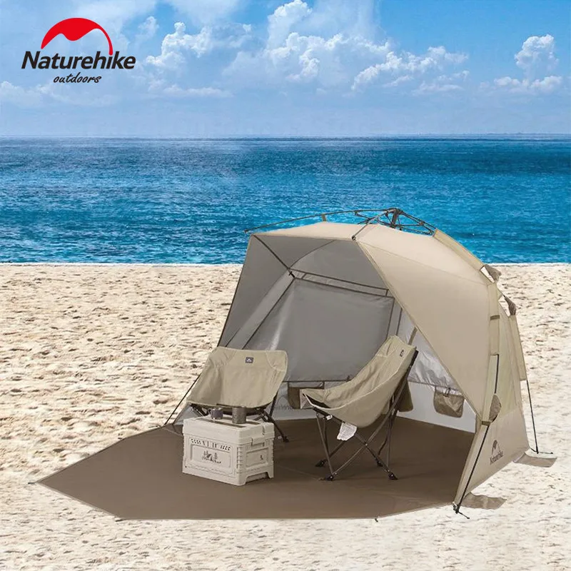 Automatic Beach Tent Brown Tents by Naturehike | campsifu