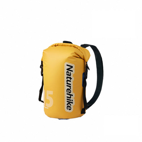 Backpack Waterproof Bag Yellow 15L Backpacks by Naturehike | campsifu