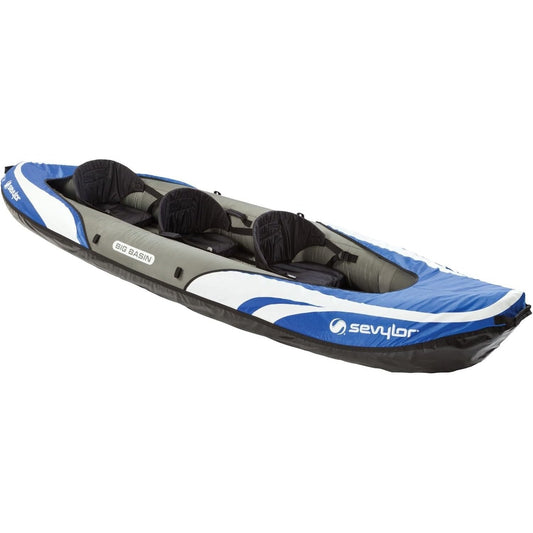 Big Basin™ Inflatable Kayak - 3-Person Inflatable Boats by Sevylor | campsifu