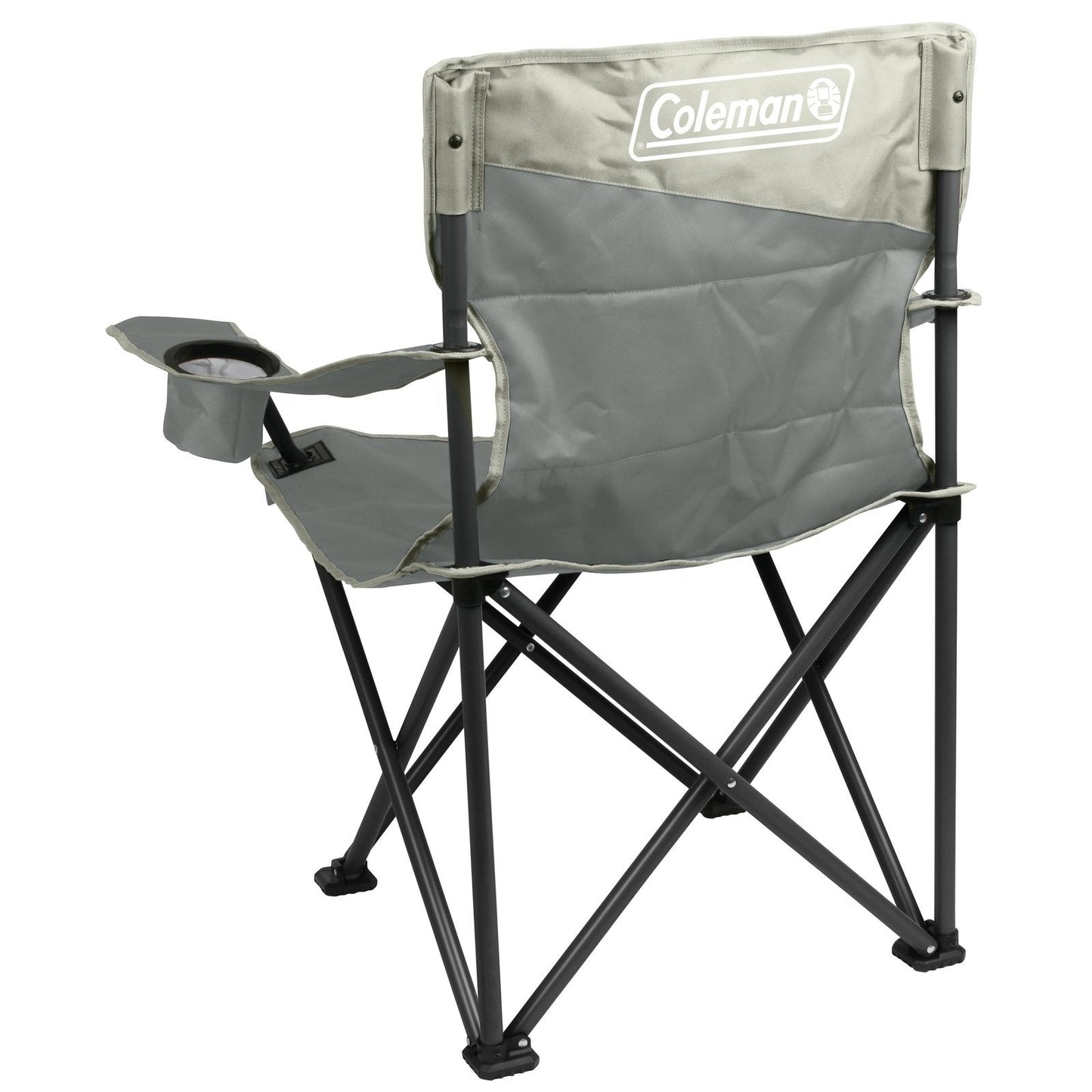 Big & Tall Quad Camping Chair, Grey Chairs by Coleman | campsifu