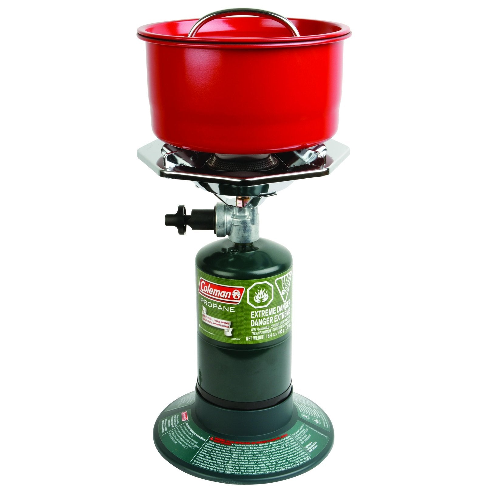 Bottle Top Propane Stove, Green Stoves by Coleman | campsifu