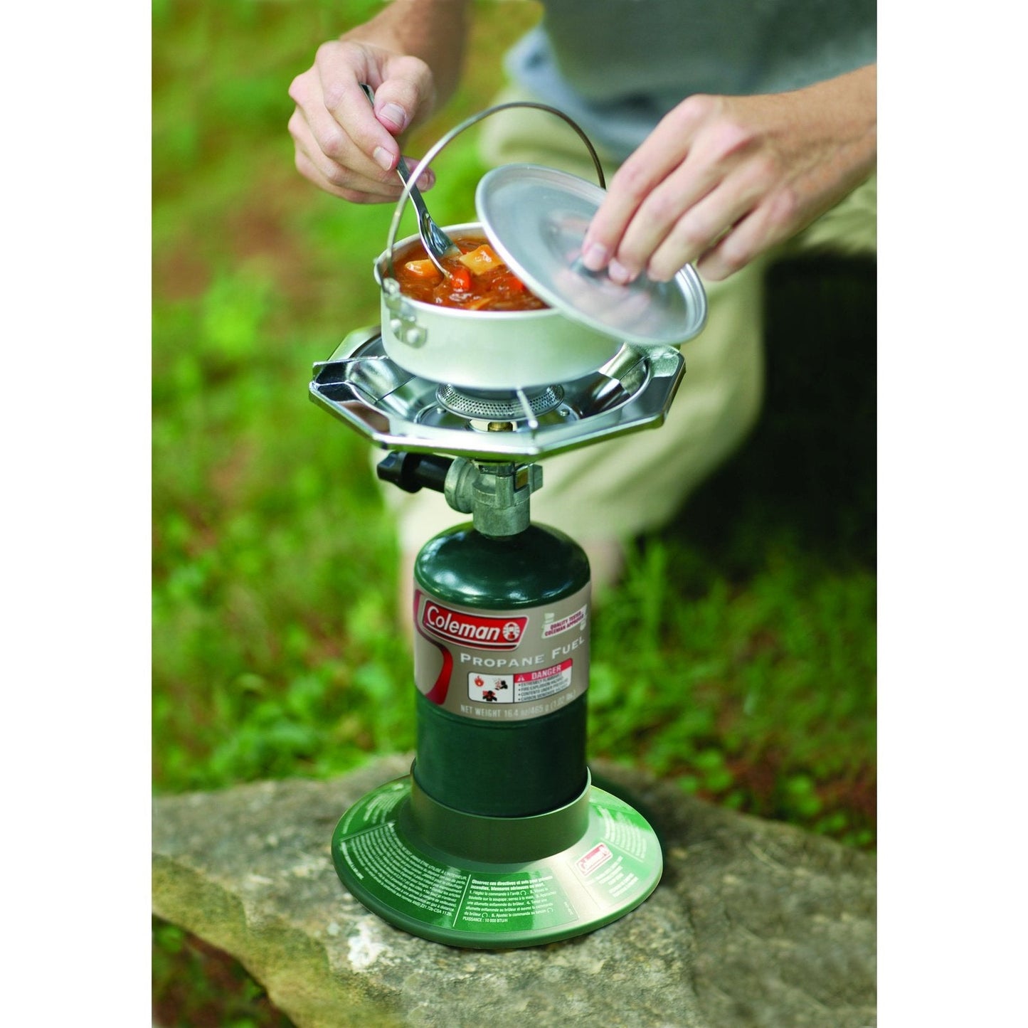 Bottle Top Propane Stove, Green Stoves by Coleman | campsifu