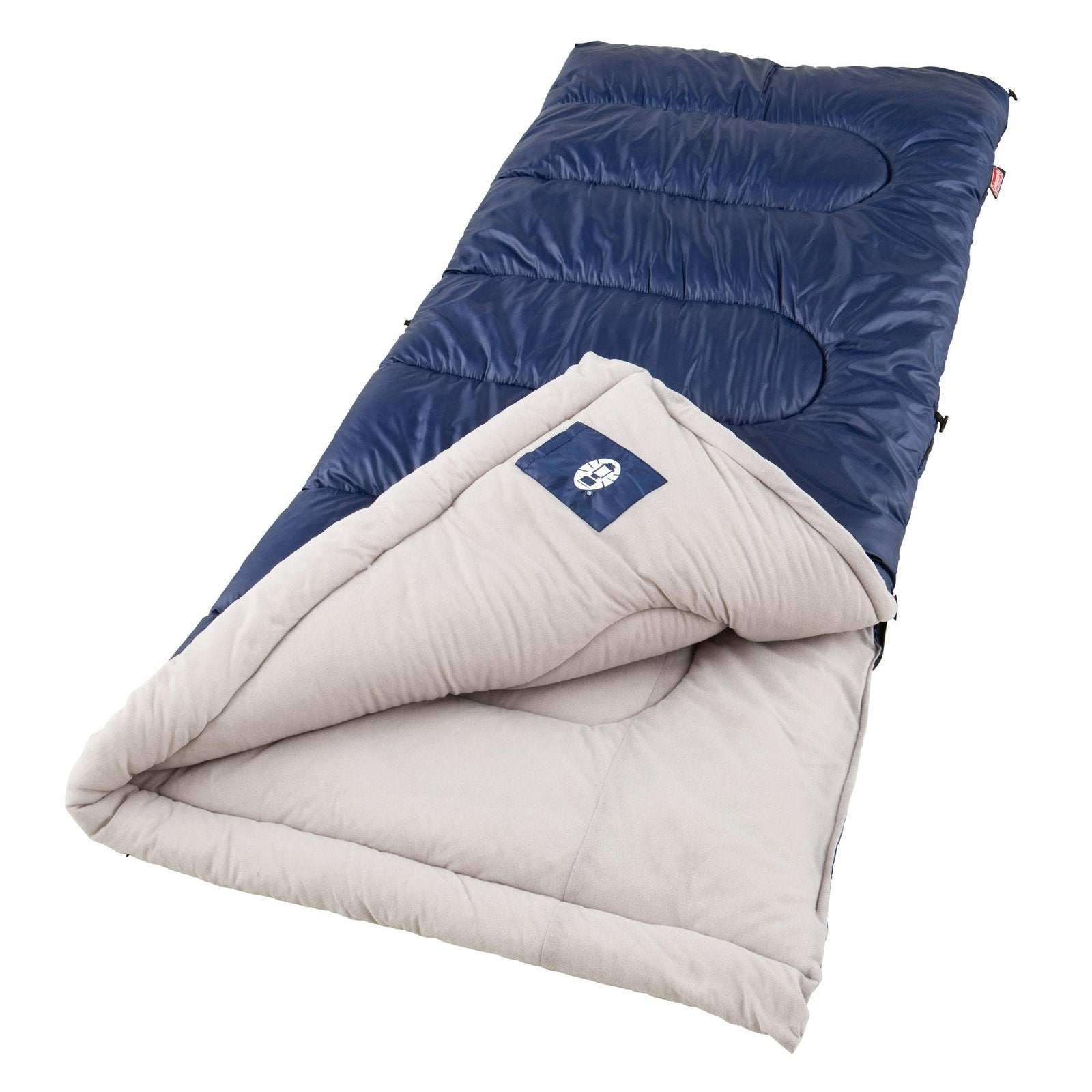 Brazos™ 30°F Sleeping Bag, Blue Sleeping Bags by Coleman | campsifu