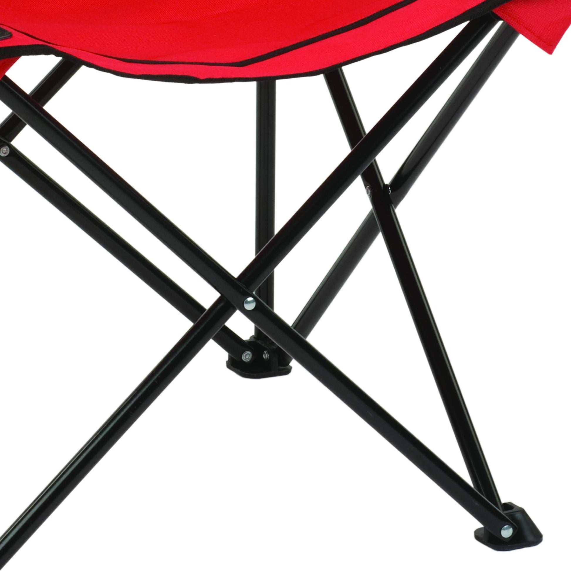 Broadband™ Mesh Quad Chair, Red Chairs by Coleman | campsifu