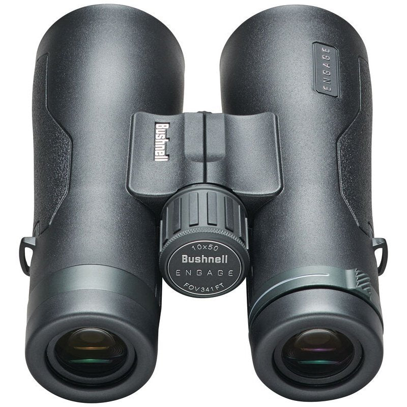 Bushnell 10X50 mm Engage Black Roof Prisim ED/FMC/UWB Binoculars by Bushnell | campsifu