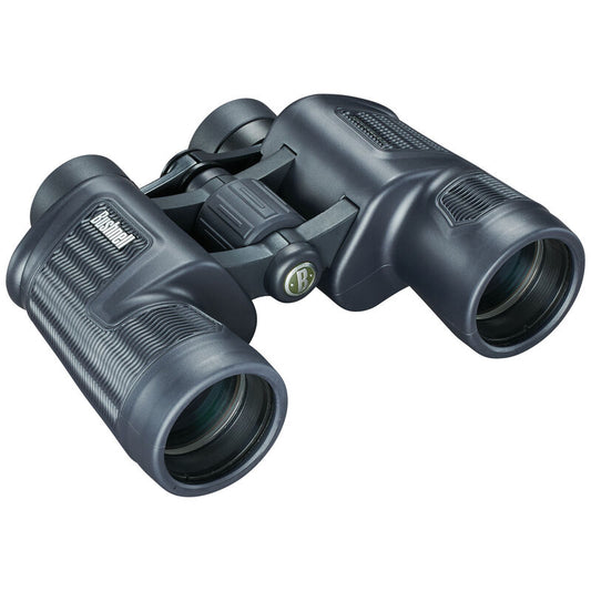 Bushnell H2O 8X42Mm Dark Blue Porro WP/FP Twist Up Eyecups Binoculars by Bushnell | campsifu