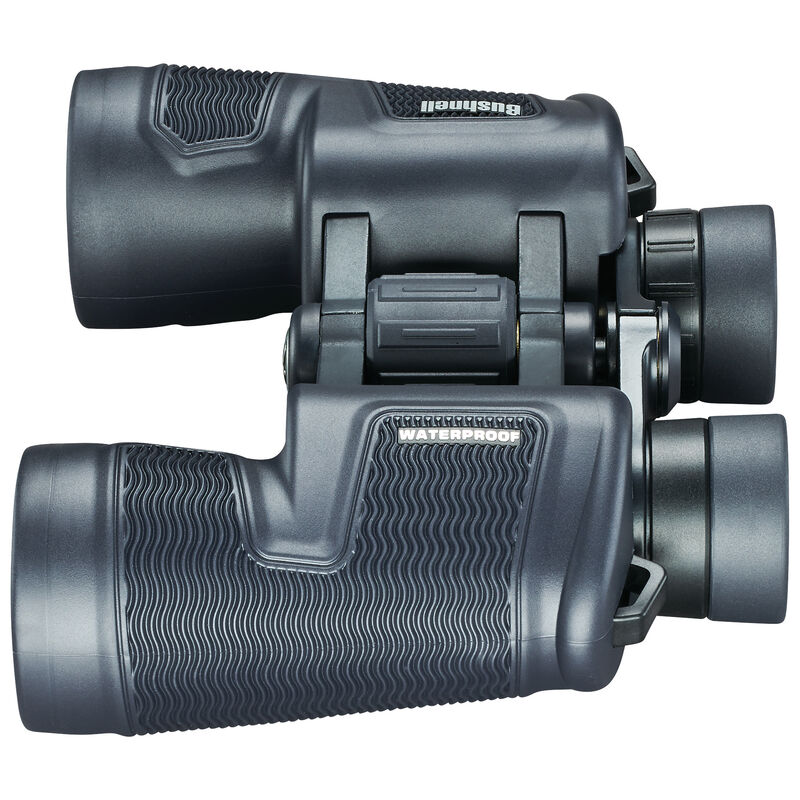 Bushnell H2O 8X42Mm Dark Blue Porro WP/FP Twist Up Eyecups Binoculars by Bushnell | campsifu