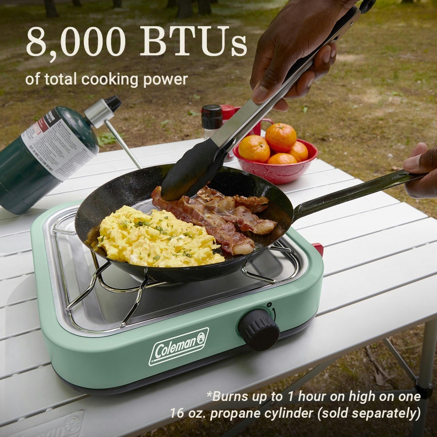 Cascade™ 18 1-Burner Camping Stove, Green