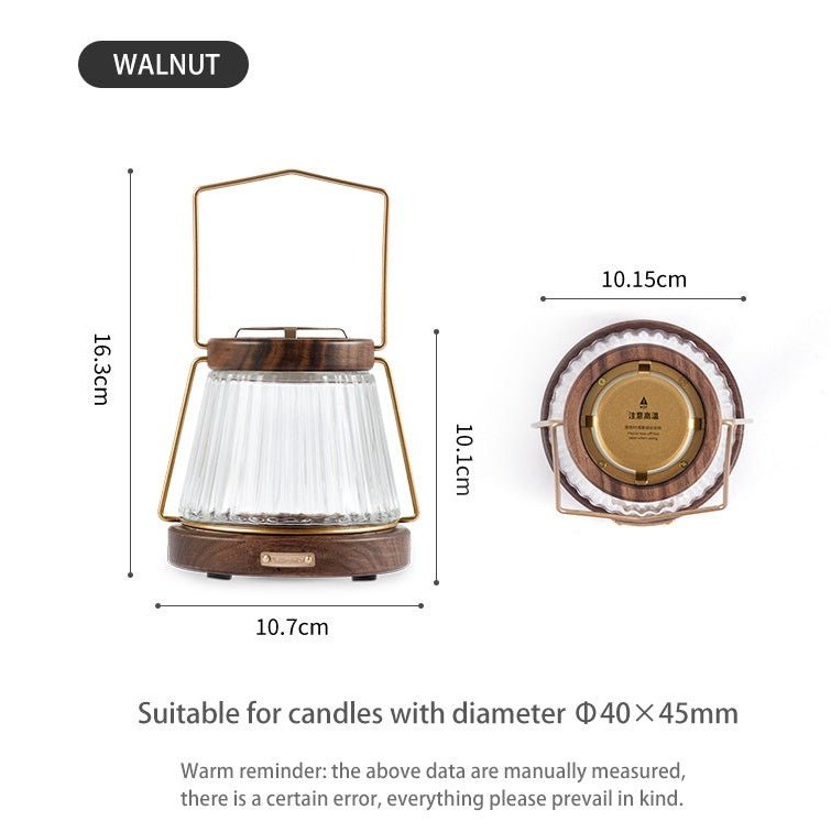 Candle Lamp Walnut Lanterns by Naturehike | campsifu