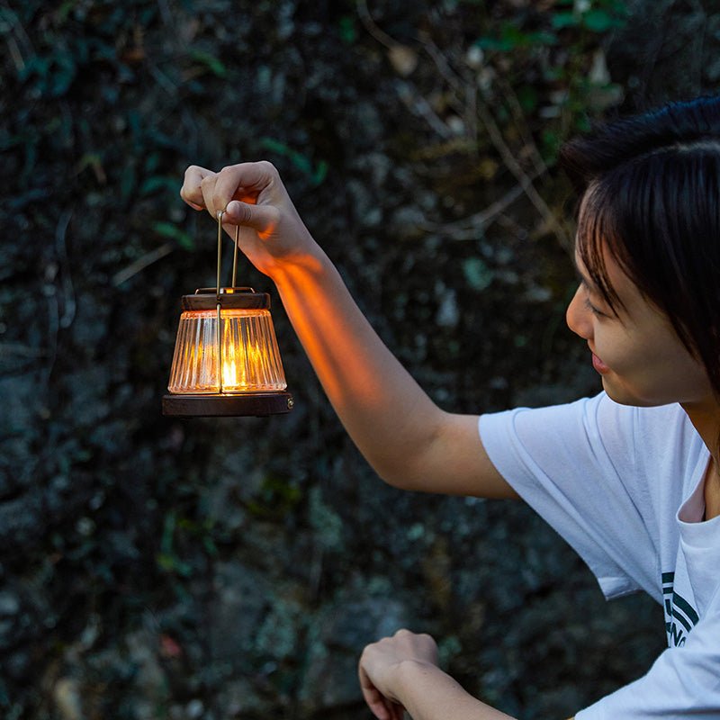 Candle Lamp Walnut Lanterns by Naturehike | campsifu