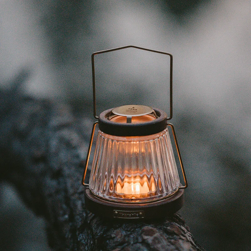 Candle Lamp Walnut Lanterns by Naturehike | campsifu