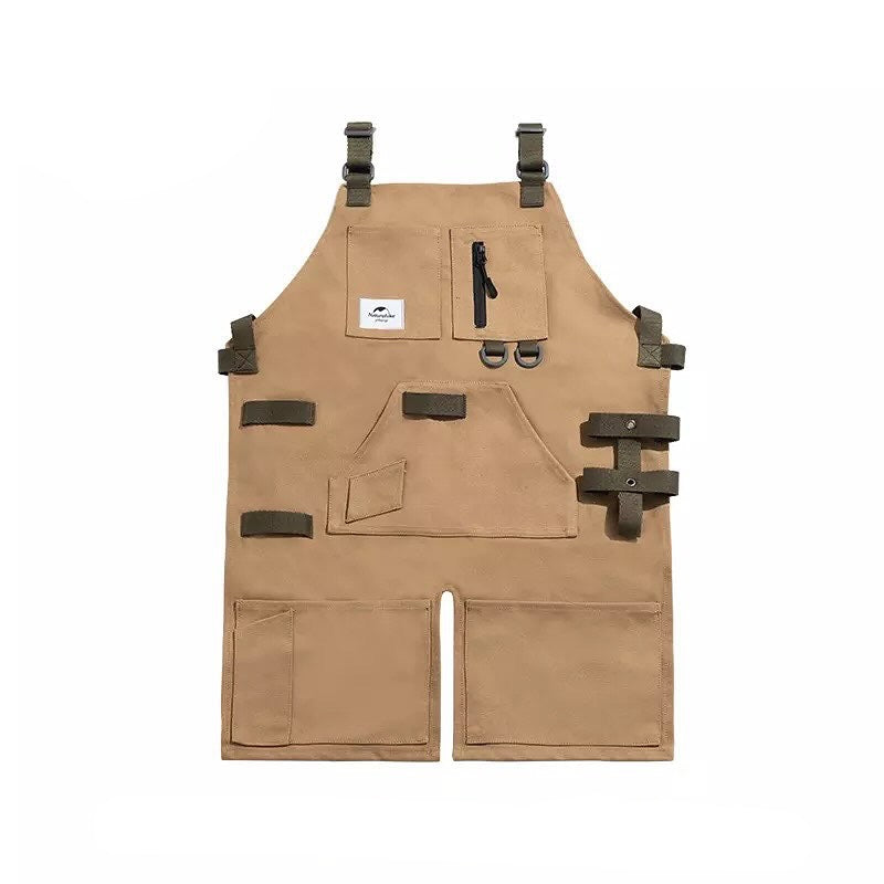 Canvas Outdoor Camping Apron Khaki Aprons by Naturehike | campsifu