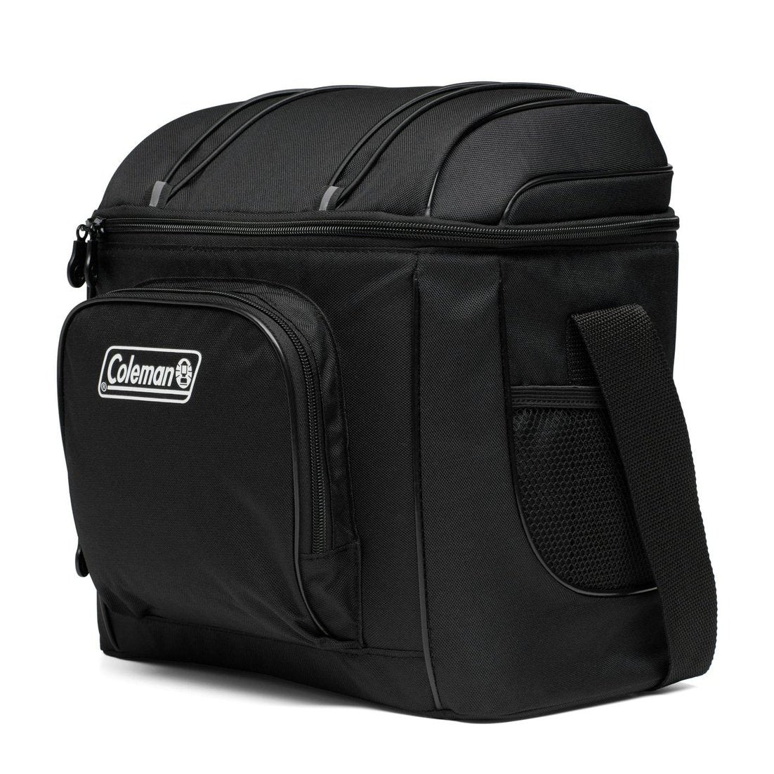 CHILLER™ 16-Can Soft-Sided Portable Cooler, Black Soft Coolers by Coleman | campsifu