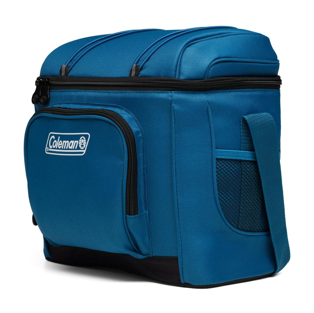 CHILLER™ 16-Can Soft-Sided Portable Cooler, Deep Ocean Soft Coolers by Coleman | campsifu