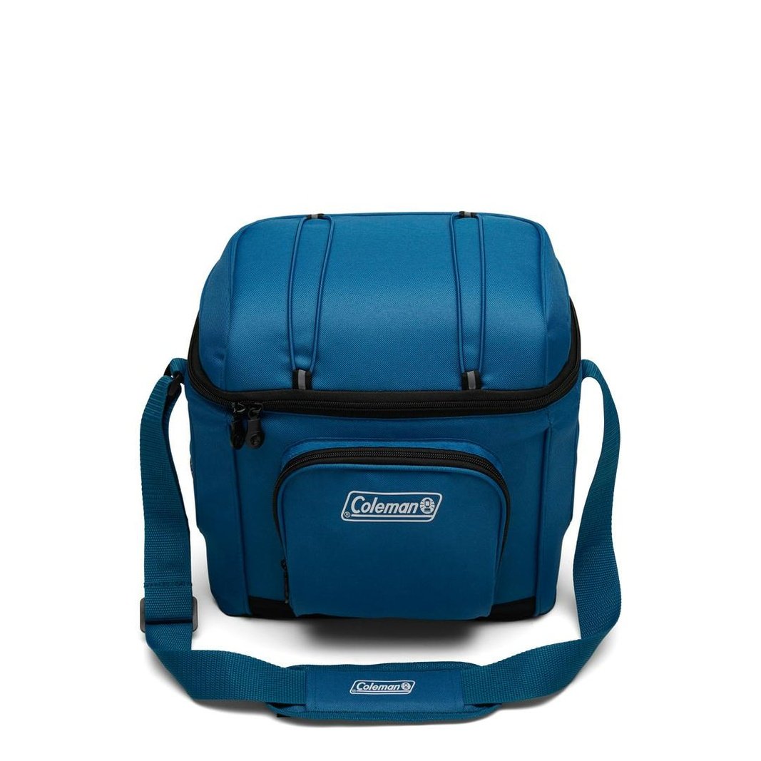 CHILLER™ 16-Can Soft-Sided Portable Cooler, Deep Ocean Soft Coolers by Coleman | campsifu