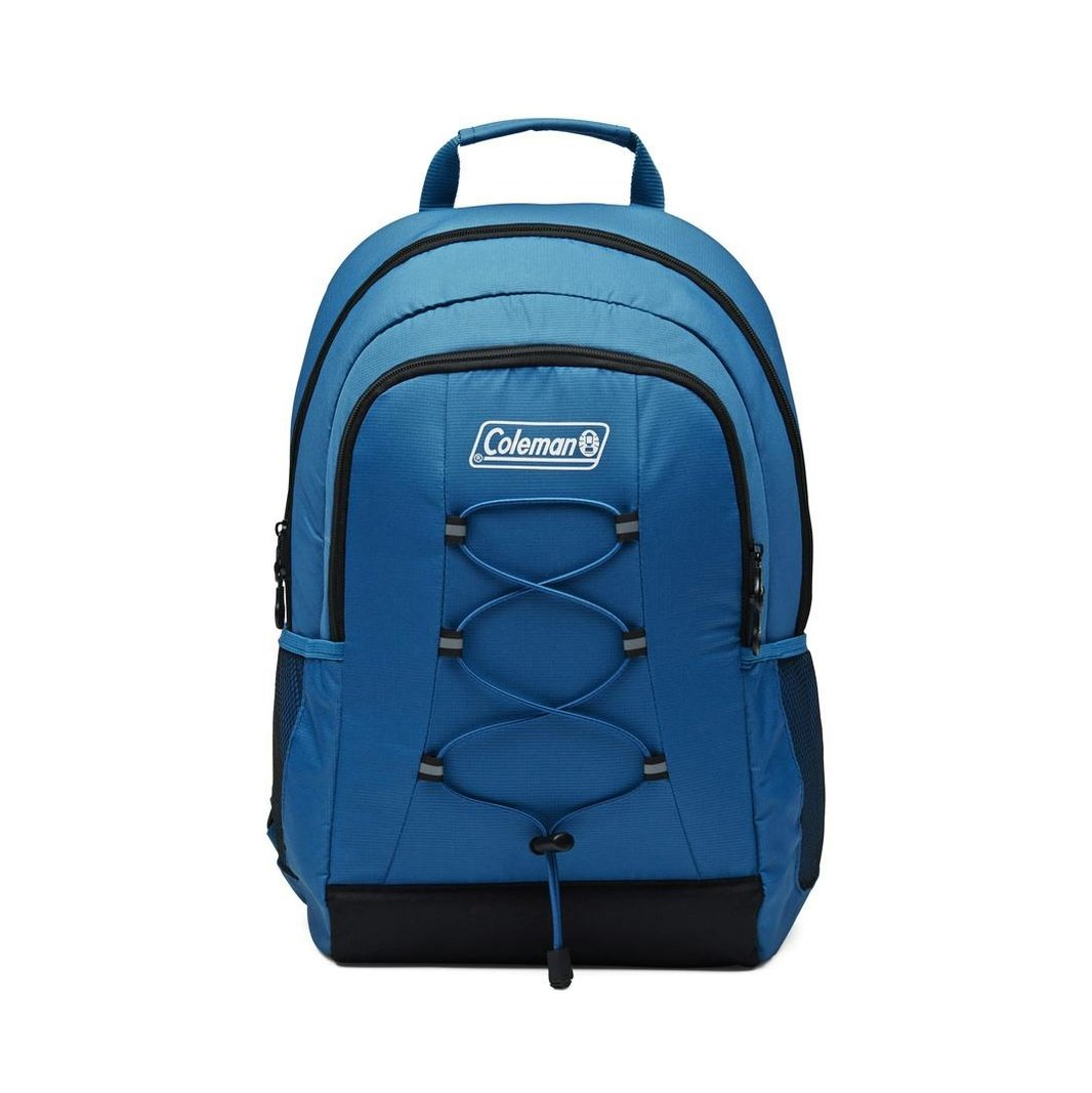 CHILLER™ 28-Can Soft-Sided Backpack Cooler, Deep Ocean Soft Coolers by Coleman | campsifu