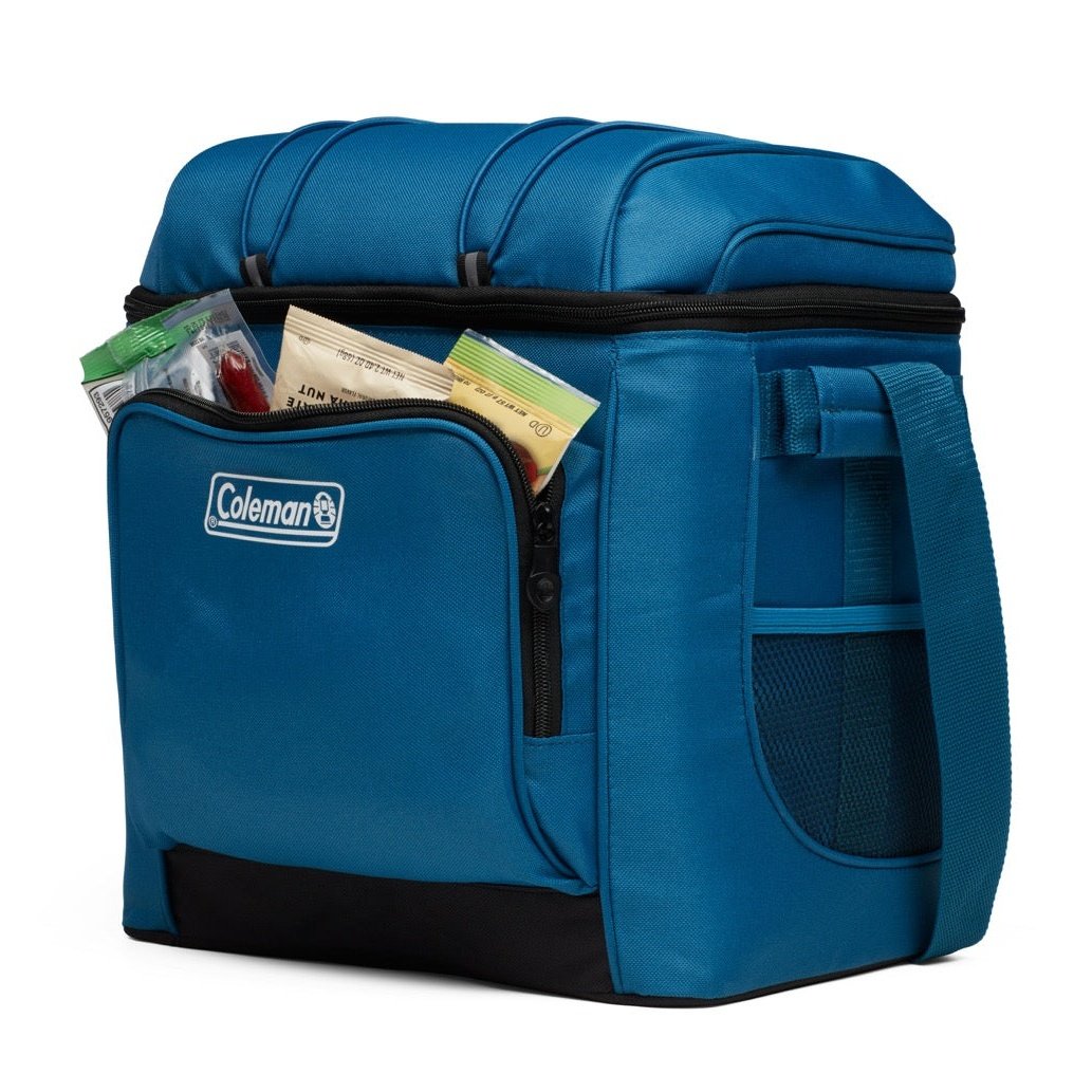 CHILLER™ 30-Can Soft-Sided Portable Cooler, Deep Ocean Soft Coolers by Coleman | campsifu