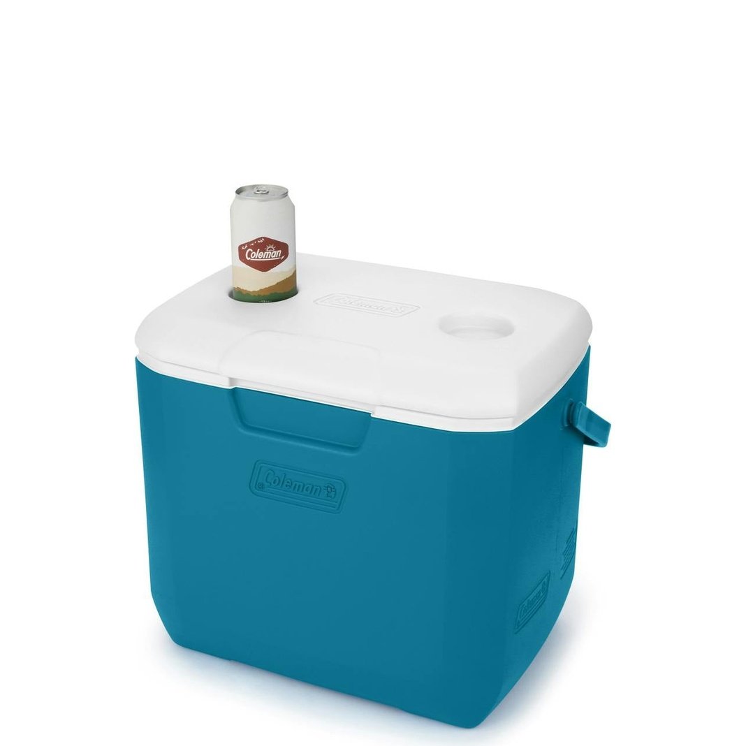 Chiller™ 30-Quart Portable Cooler, Deep Ocean Hard Coolers by Coleman | campsifu