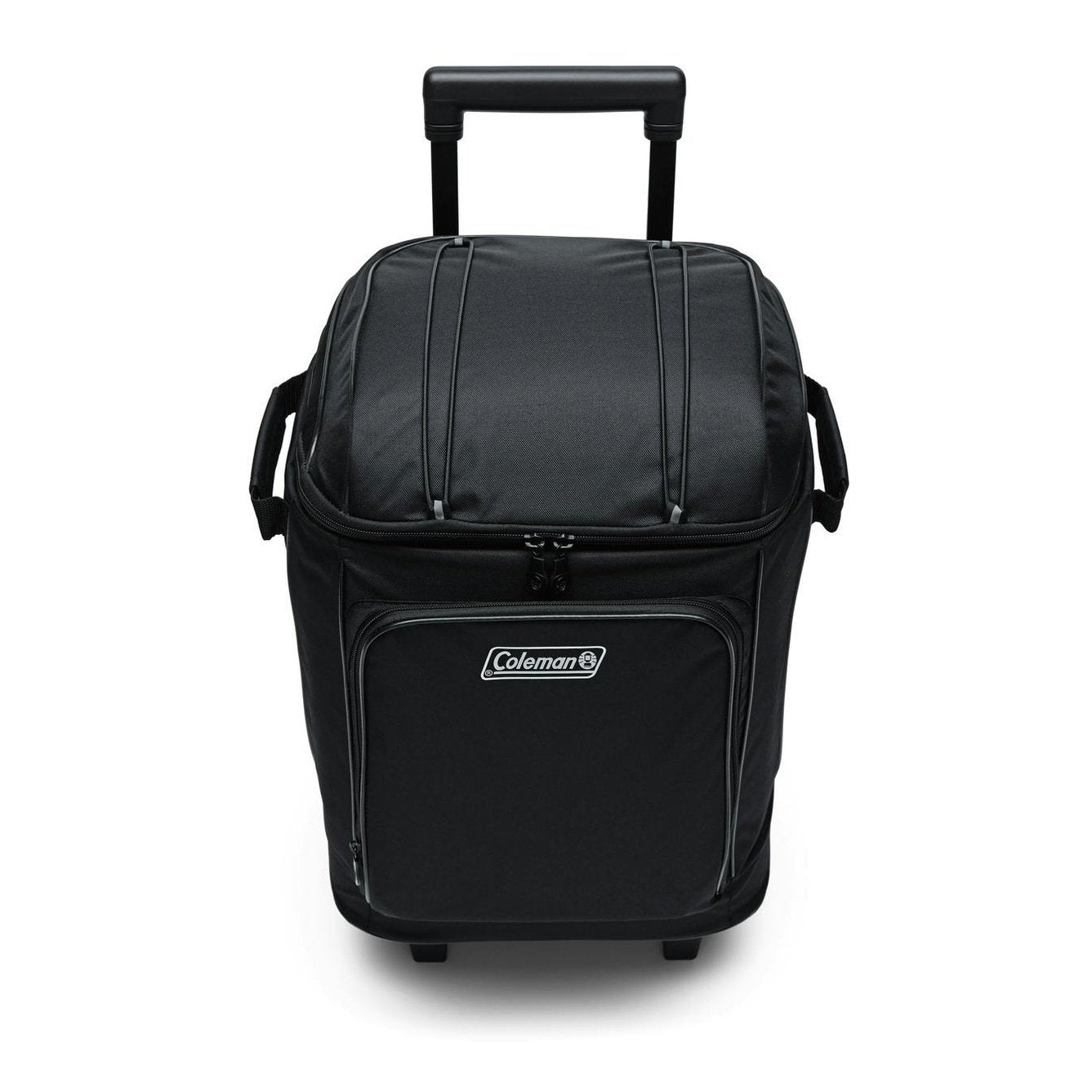 CHILLER™ 42-Can Soft-Sided Portable Cooler with Wheels, Black Soft Coolers by Coleman | campsifu