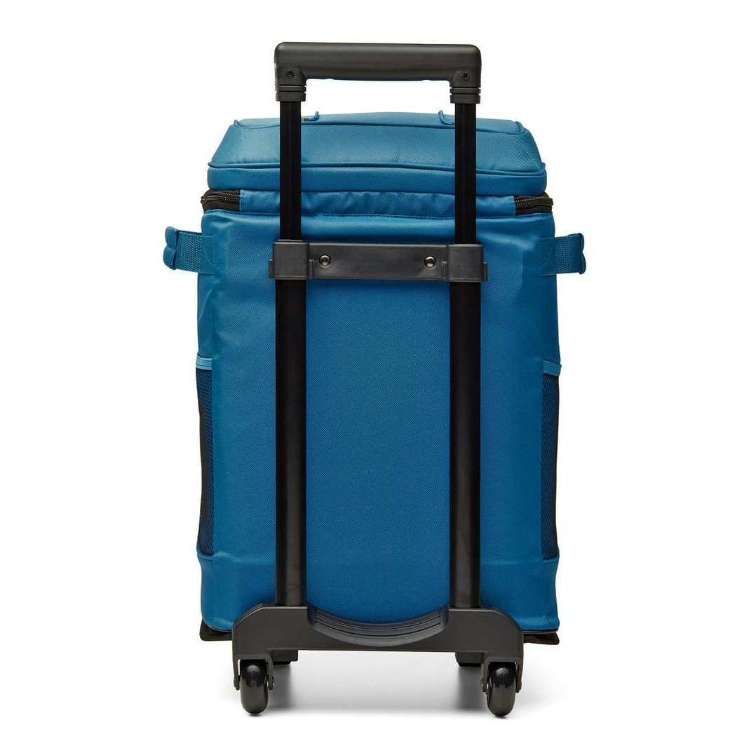 CHILLER™ 42-Can Soft-Sided Portable Cooler with Wheels, Deep Ocean Soft Coolers by Coleman | campsifu