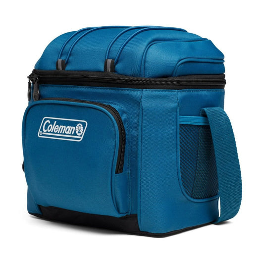 CHILLER™ 9-Can Soft-Sided Portable Cooler, Deep Ocean Soft Coolers by Coleman | campsifu