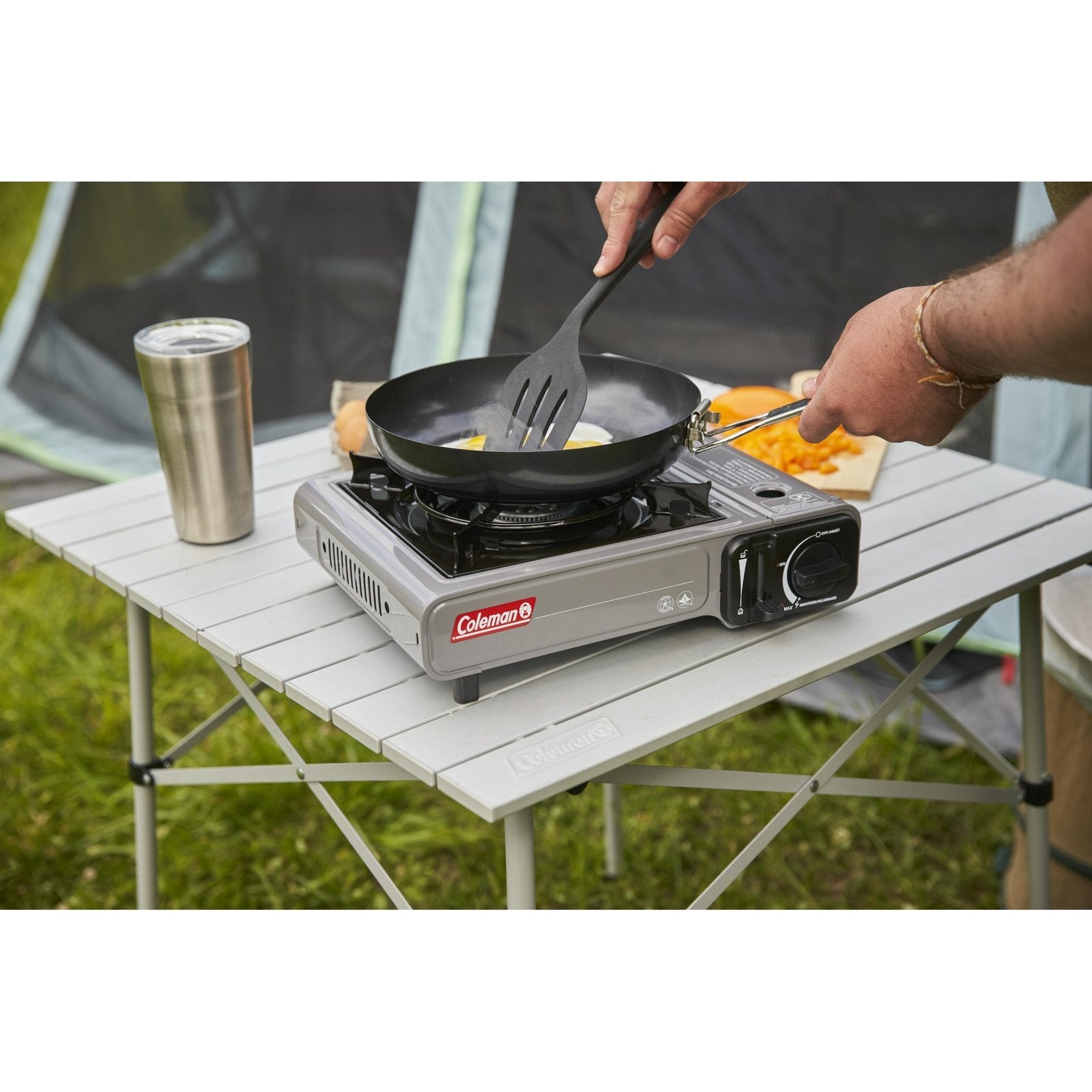 Classic 1-Burner Butane Camping Stove, Grey Stoves by Coleman | campsifu