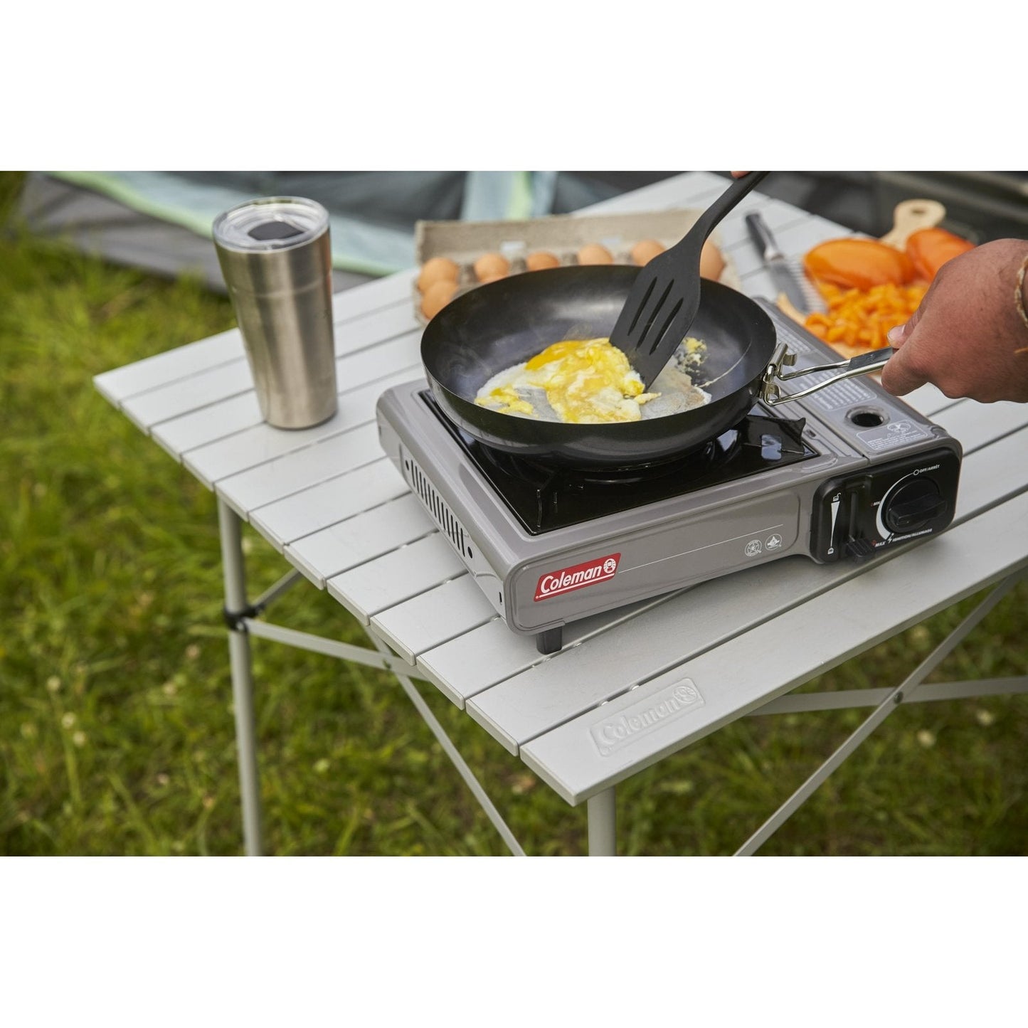 Classic 1-Burner Butane Camping Stove, Grey Stoves by Coleman | campsifu