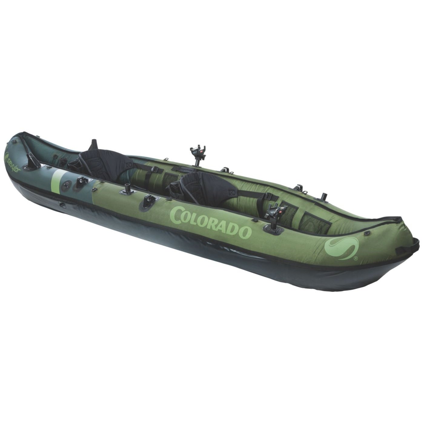 Colorado 2-Person Fishing Kayak Inflatable Boats by Sevylor | campsifu