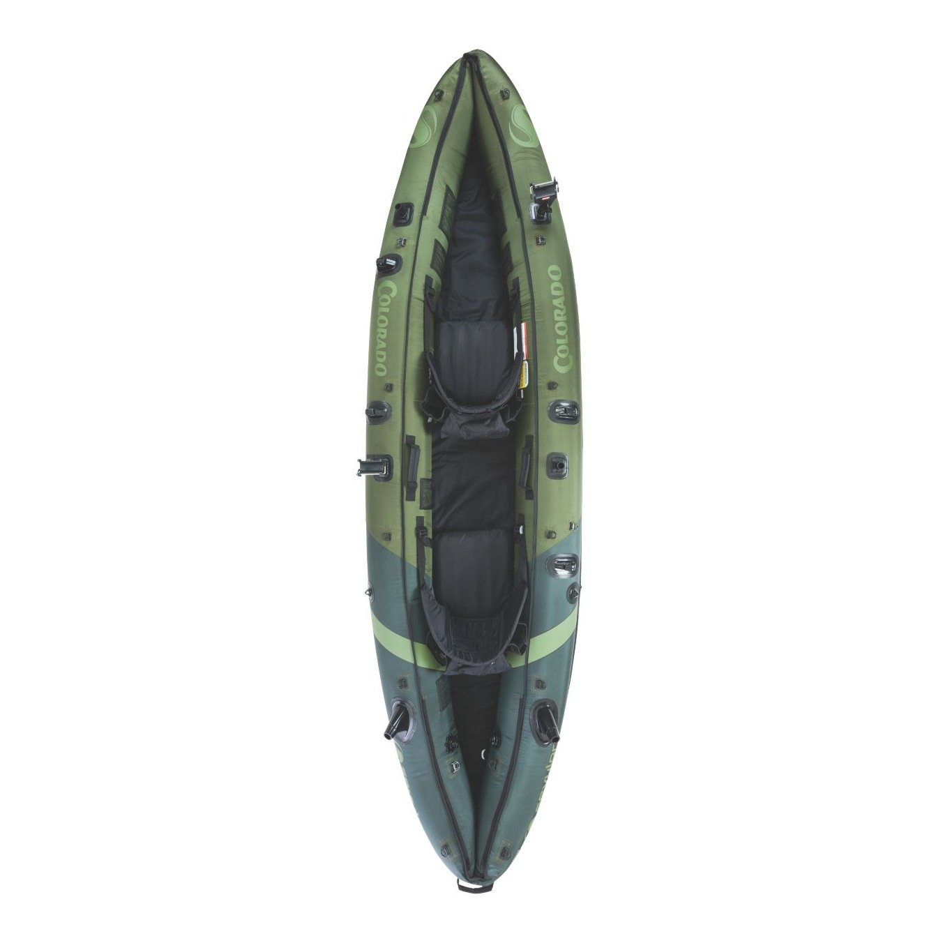 Colorado 2-Person Fishing Kayak Inflatable Boats by Sevylor | campsifu