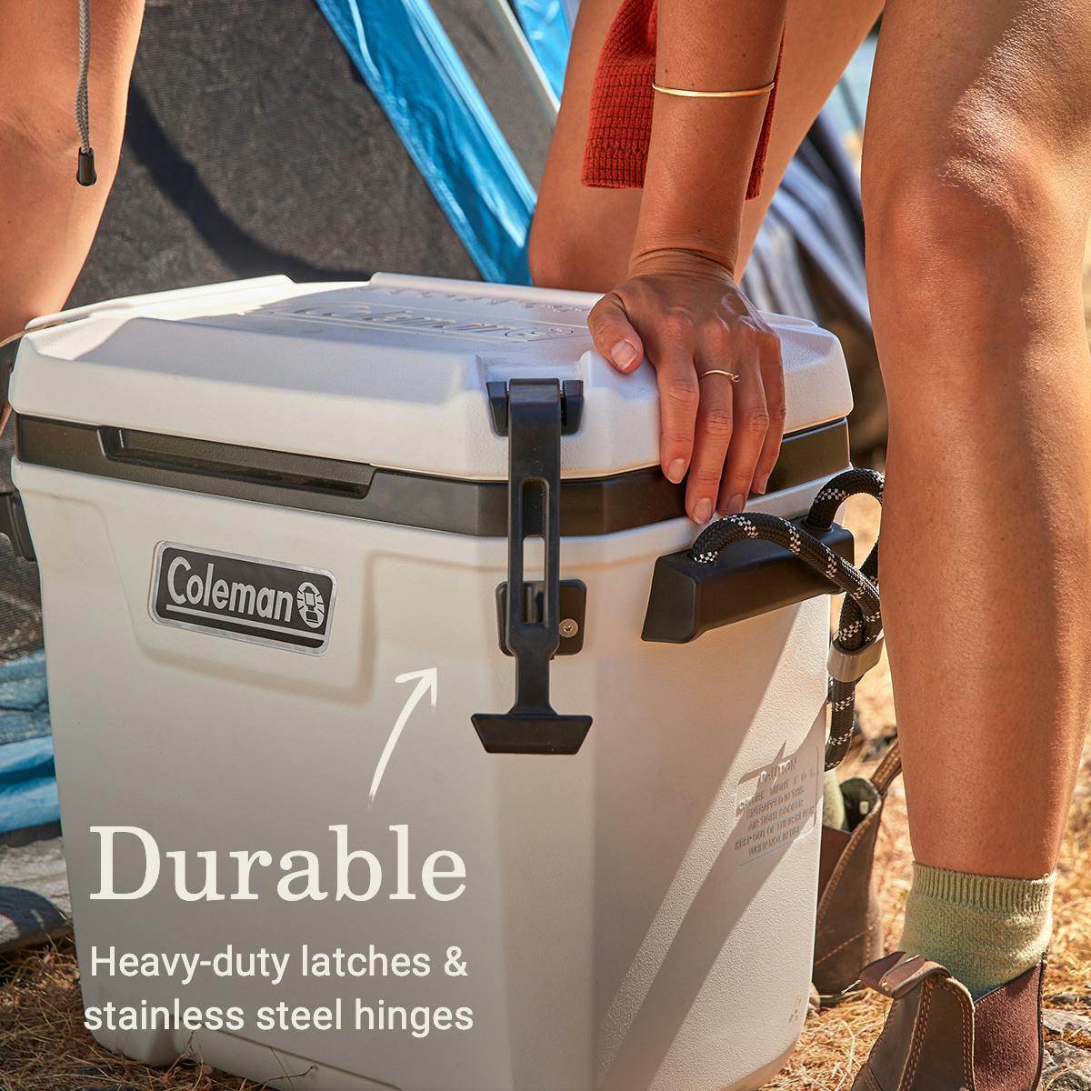 Convoy™ Series 28-Quart Portable Cooler, Cloud Hard Coolers by Coleman | campsifu