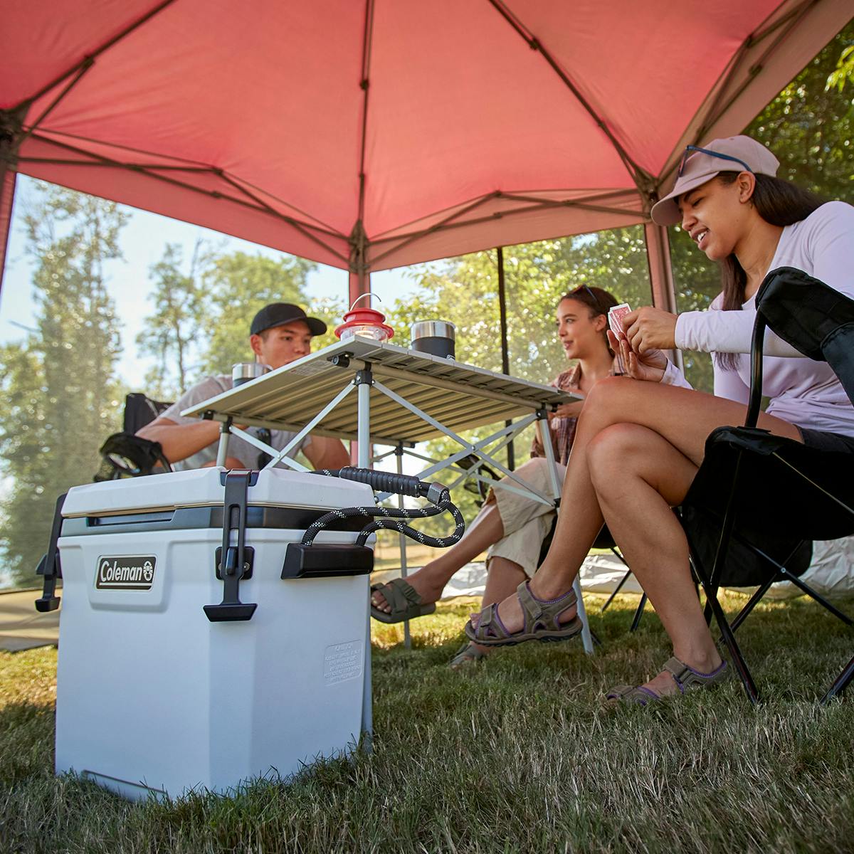 Convoy™ Series 28-Quart Portable Cooler, Cloud Hard Coolers by Coleman | campsifu