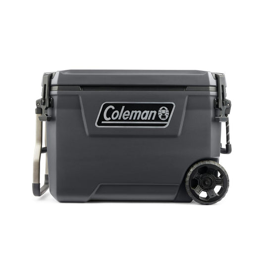 Convoy™ Series 65-Quart Cooler With Wheels, Dark Storm Hard Coolers by Coleman | campsifu