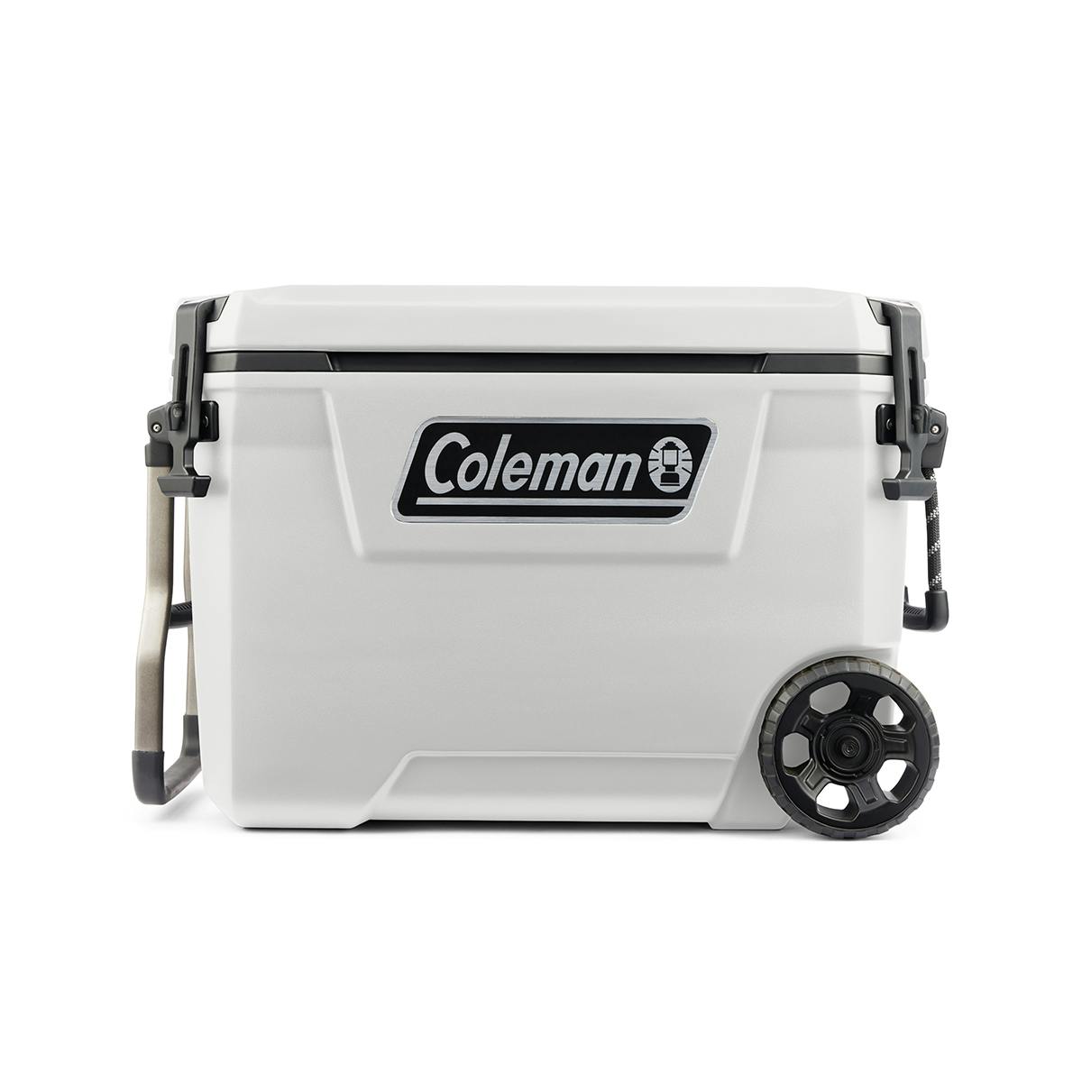 Convoy™ Series 65-Quart Cooler With Wheels, White Hard Coolers by Coleman | campsifu