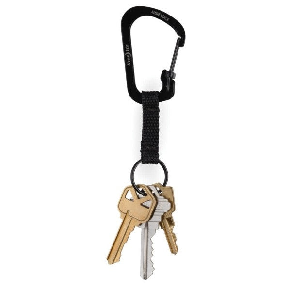 NITE IZE SLIDELOCK KEY RING SS BLACK CSLW3-01-R6 boatyardmalaysia