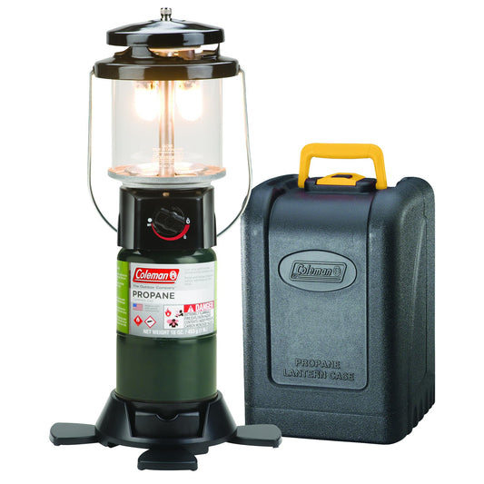 Deluxe Propane Lantern with Case, Green Lanterns by Coleman | campsifu