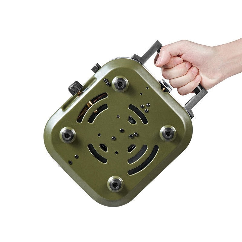 Double Burner Folding Gas Stove Army Green Stoves by Naturehike | campsifu